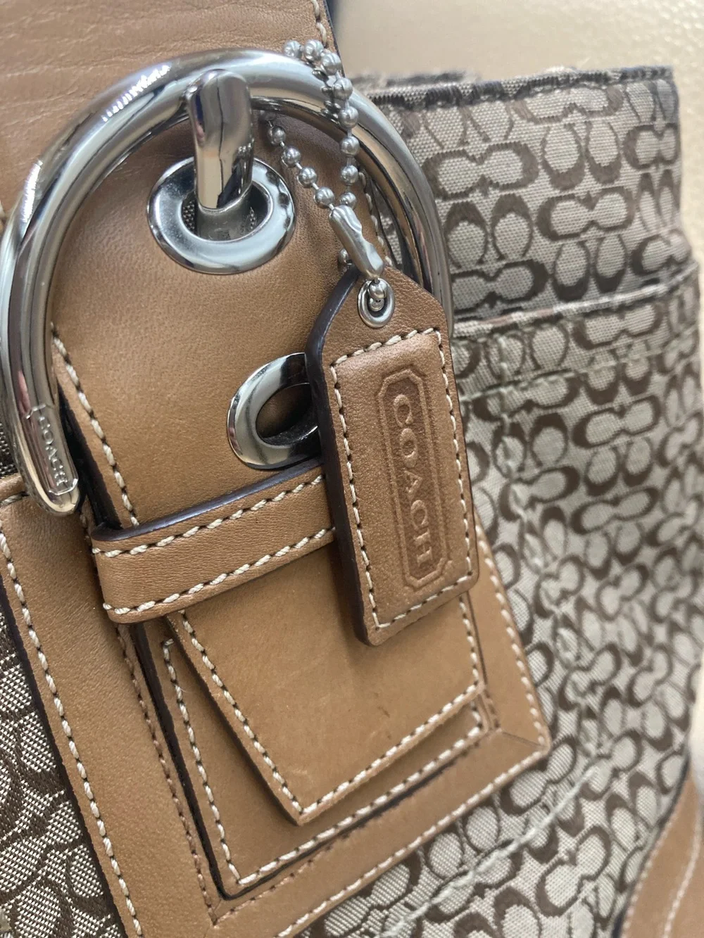 Coach signature monogram